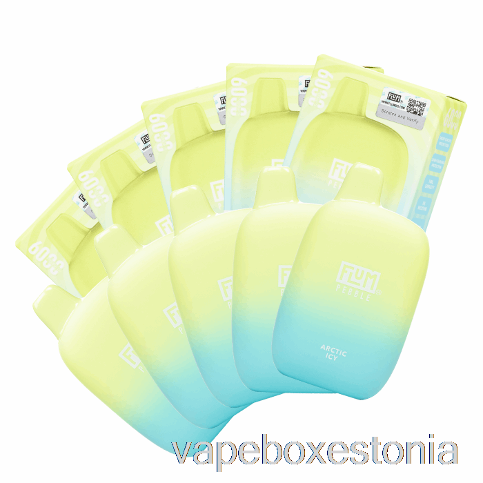 Vape Box Estonia [10-pack] Flum Pebble 6000 ühekordne